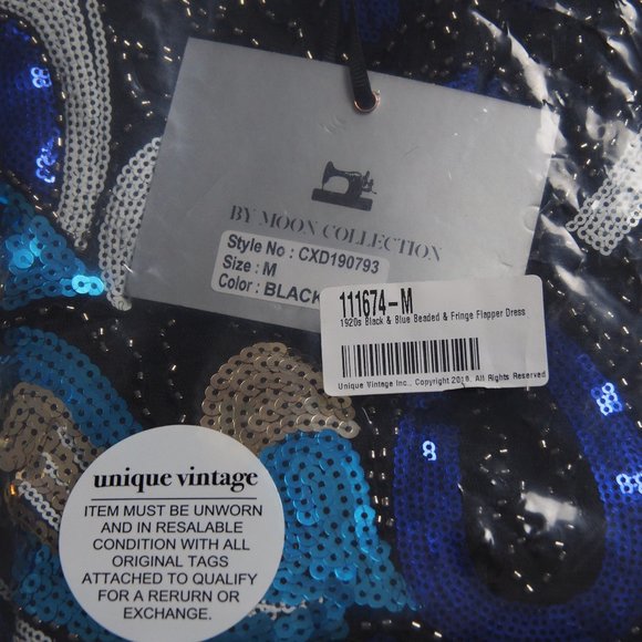 NWT Fringe Flapper Dress - Picture 6 of 16